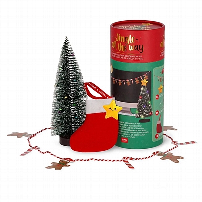 Χριστουγεννιάτικο Σετ Διακόσμησης γραφείου - Jingle All the Way - Legami