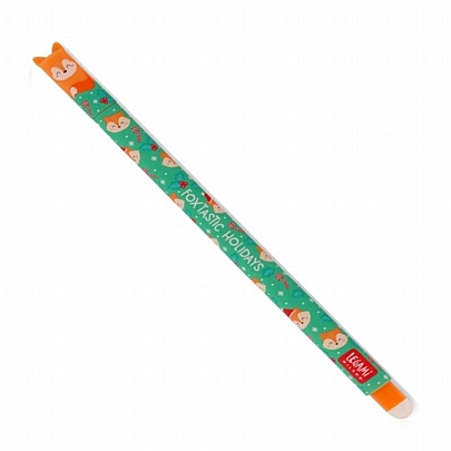 Στυλό που σβήνει Christmas Fox - Πράσινο - Legami
