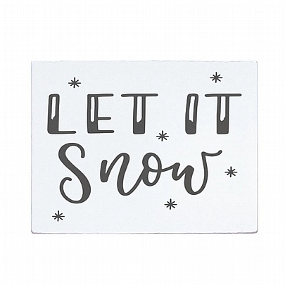 Σφραγίδα Ξύλινη May & Berry - Let it snow - Colop Arts & Crafts