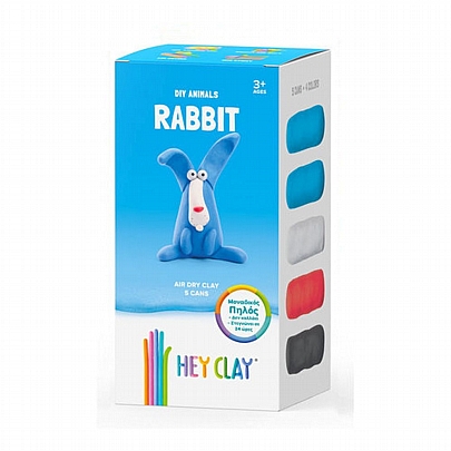 Κατασκευές από Πηλό (Air Dry) - Rabbit - Hey Clay