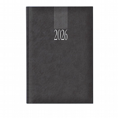 Hμερήσιο Ημερολόγιο Sidney 2026 - Μαύρο (14.5x20.5) - Theofylaktos