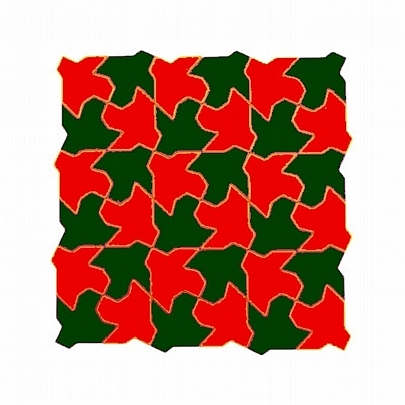 Wizzle Μαθηματικό Παζλ - Sparrow Κόκκινο & Πράσινο (40κ.) - Isometricks