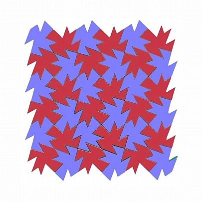 Wizzle Μαθηματικό Παζλ - Tucan Κόκκινο & Μοβ (40κ.) - Isometricks