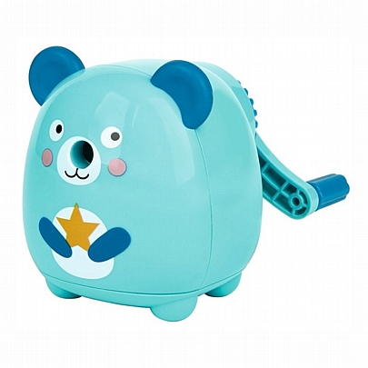 Ξύστρα επιτραπέζια με ροδέλα & Δοχείο - Teddy Bear - Moses