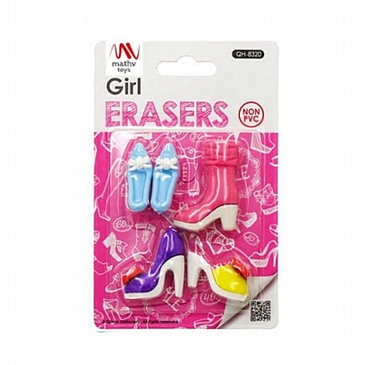 Σετ σβήστρες - Παπούτσια βόλτας (4τμχ.) - Qihao