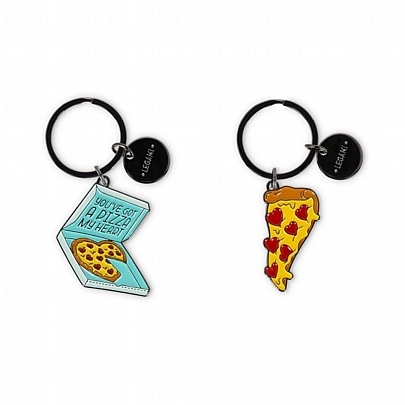 Μπρελόκ: What a Key Ring! - You've Got a Pizza my Heart - Legami