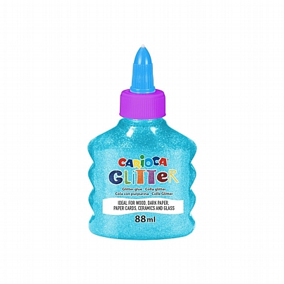 Glitter Glue - Neon Γαλάζιο (88ml) - Carioca Glitter