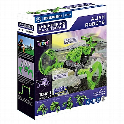 Engineering Makerspace: Alien Robots (10 Μοντέλα) - Gigo
