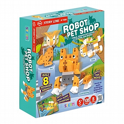 Κατασκευή Ρομπότ από Κυβάκια: Pet Shop (8 Μοντέλα) - Gigo