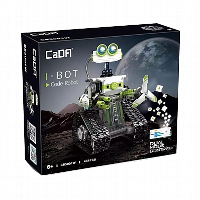 Φτιάχνω Ρομπότ: Ι·Bot (Dual Mode Control) - CaDa