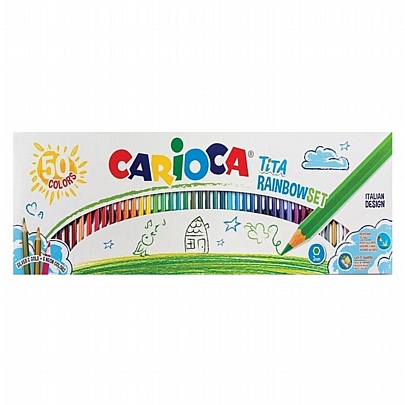 Ξυλομπογιές 50 χρωμάτων - Carioca Tita Rainbow