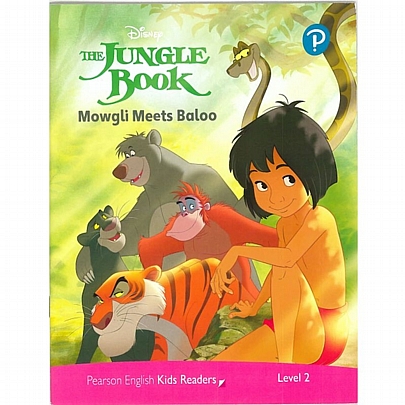 Pearson English Kids Readers: The Jungle Book - Mowgli Meets Baloo (Level 2)