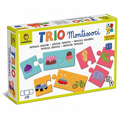 Trio Montessori: Λογικές Καθημερινές Ακολουθίες (10x3 ζευγάρια) - Ludattica