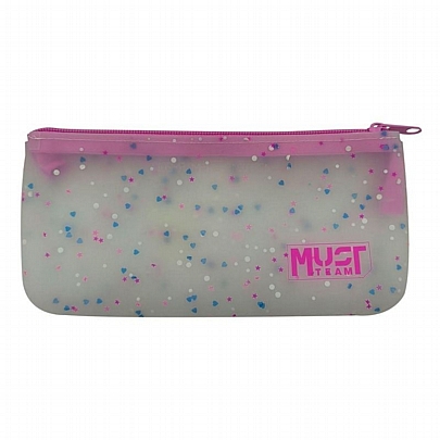 Κασετίνα Σιλικόνης - Pink Stars - Must