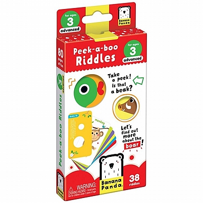 Peek A Book Riddles - Monkey (Advance/English Version) - Banana Panda