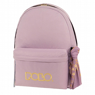 Σακίδιο - Pastel Purple & Gold - Polo Original Scarf (2024)