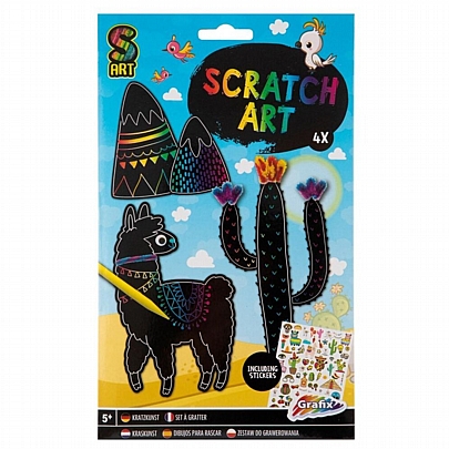 Scratch Art - Λάμα - Grafix