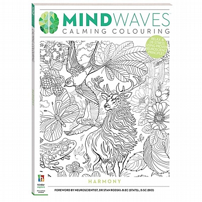 Mindwaves Calming Colouring: Harmony (Βιβλίο ζωγραφικής)