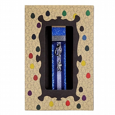 Πασχαλινή Λαμπάδα Αρωματική Μπλε (20εκ.) - Μπρελόκ: Αστροναύτης