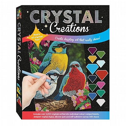 Crystal Creations: Κολάζ με στρας - Spring Birds - Hinkler Create