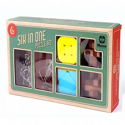 6 in 1 Puzzle Set - Mensa