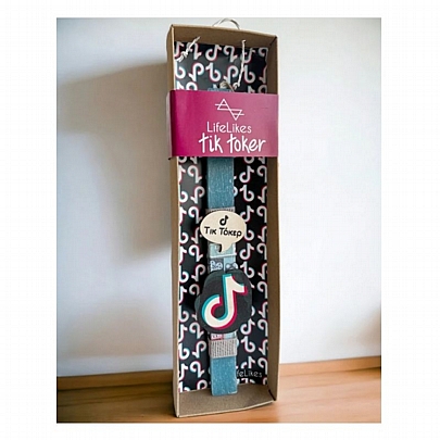 Πασχαλινή λαμπάδα Αρωματική Μπλε (24εκ.) - Ξύλινα Μαγνητάκια: Τικ Τόκερ