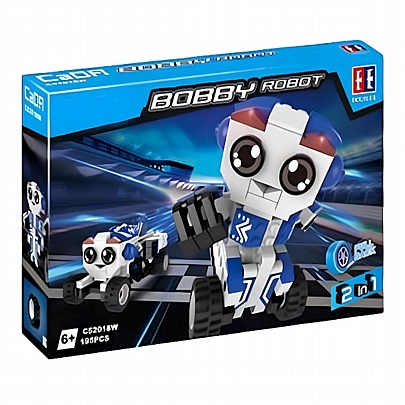 Φτιάχνω Bobby Robot 2 σε 1 - CaDa