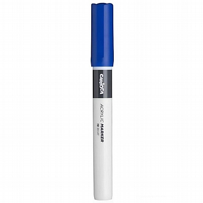Ακρυλικός μαρκαδόρος - Blue (2.0mm) - Carioca Plus