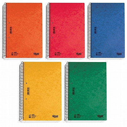 Τετράδιο Περφορέ σπιράλ Α4 - 3 θέματα Univerity Style (90Φ.) - Skag
