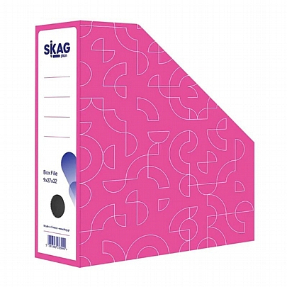 Χάρτινο Κουτί Κοφτό Γωνία - Ροζ - Skag