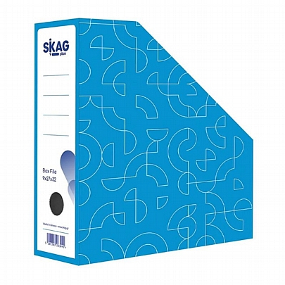 Χάρτινο Κουτί Κοφτό Γωνία - Μπλε - Skag