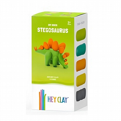 Κατασκευές από Πηλό (Air Dry) - Stegosaurus - Hey Clay