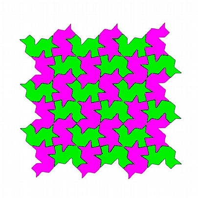 Wizzle Μαθηματικό Παζλ - Hippofox Ροζ & Λαχανί (40κ.) - Isometricks