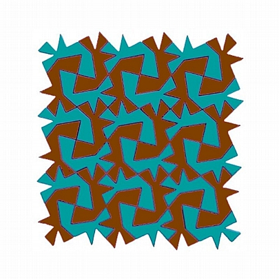 Wizzle Μαθηματικό Παζλ - Llama Βεραμάν & Καφέ (40κ.) - Isometricks