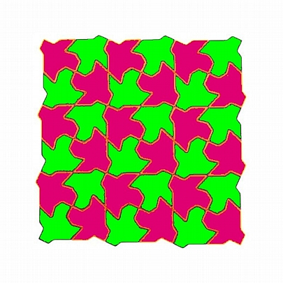 Wizzle Μαθηματικό Παζλ - Sparrow Φούξια & Λαχανί (40κ.) - Isometricks