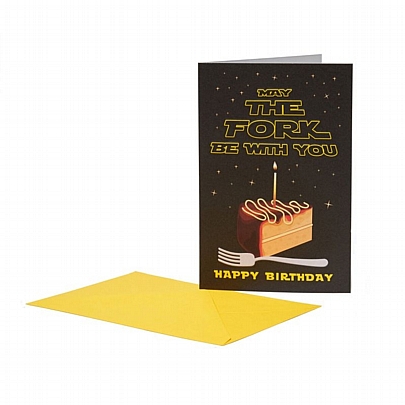 Ευχετήρια κάρτα με Φάκελο - Happy birthday (Star Wars/11.5x17) - Legami