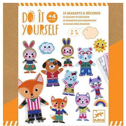 Do it Yourself: Φτιάχνω μαγνητάκια - Ζωάκια - Djeco