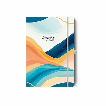 Ημερήσιο Ημερολόγιο με λάστιχο Free Dream 2027 - Inspire (12x17) - AdBook