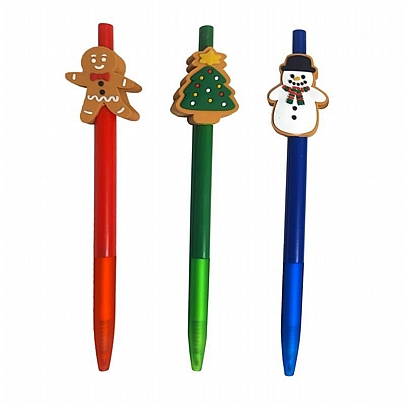 Μολύβι Διαρκείας με Κουμπί - Xmas Baker Street (HB) - Puckator