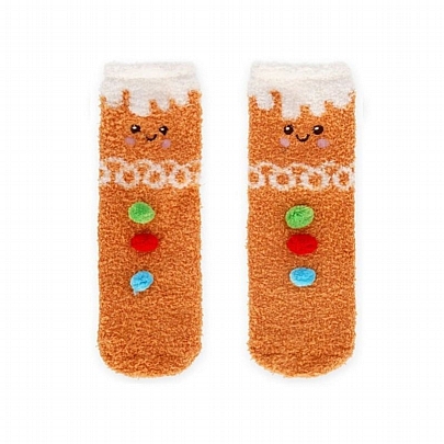 Χριστουγεννιάτικες Αντιολισθητικές Παιδικές κάλτσες - Gingebread (No.26-34) - Legami