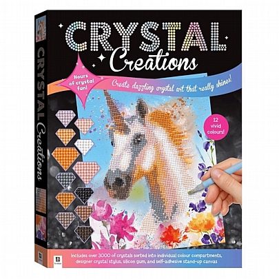 Crystal Creations: Κολάζ με στρας - Μονόκερος - Hinkler