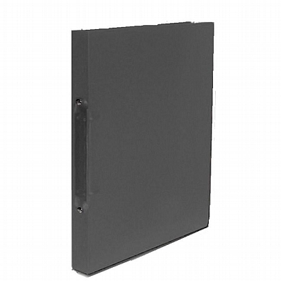 Ντοσιέ PP 2 Κρίκων - Μαύρο (26x31) - Groovy Office