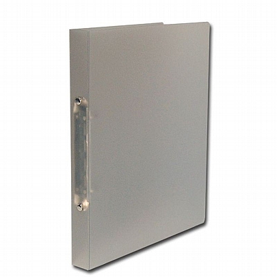 Ντοσιέ PP 2 Κρίκων - Γκρι (26x31) - Groovy Office