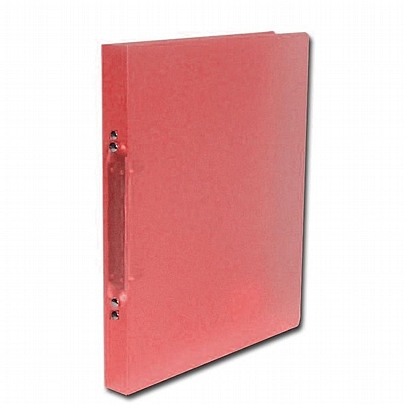 Ντοσιέ PP 4 Κρίκων - Κόκκινο (26x31) - Groovy Office