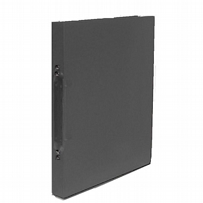 Ντοσιέ PP 4 Κρίκων - Μαύρο (26x31) - Groovy Office