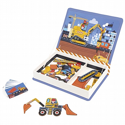 Μαγνητικό βιβλίο - Εργοτάξιο - Janod