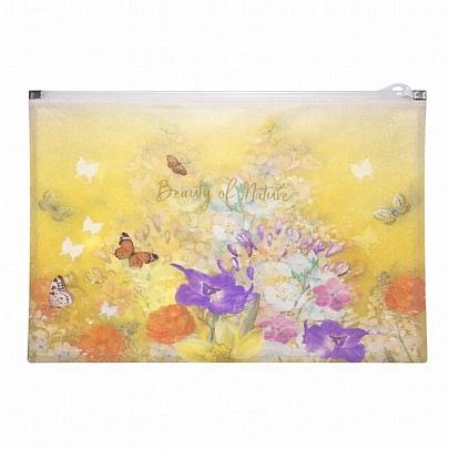 Φάκελος με Zip - Yellow Beauty of Nature (25x33) - Kandalepas