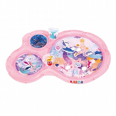 Βρεφικό Χαλάκι Δραστηριοτήτων με Νερό - Θαλάσσιος κόσμος - Ludi
