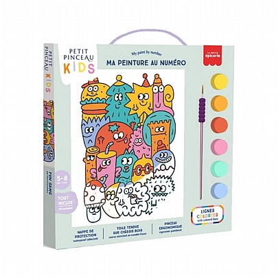 Ζωγραφική με Αριθμούς σε Καμβά - Together - La Petite