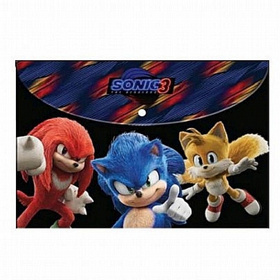 Φάκελος με κουμπί - Sonic The Hedgehog 3 (Α4) - Gim